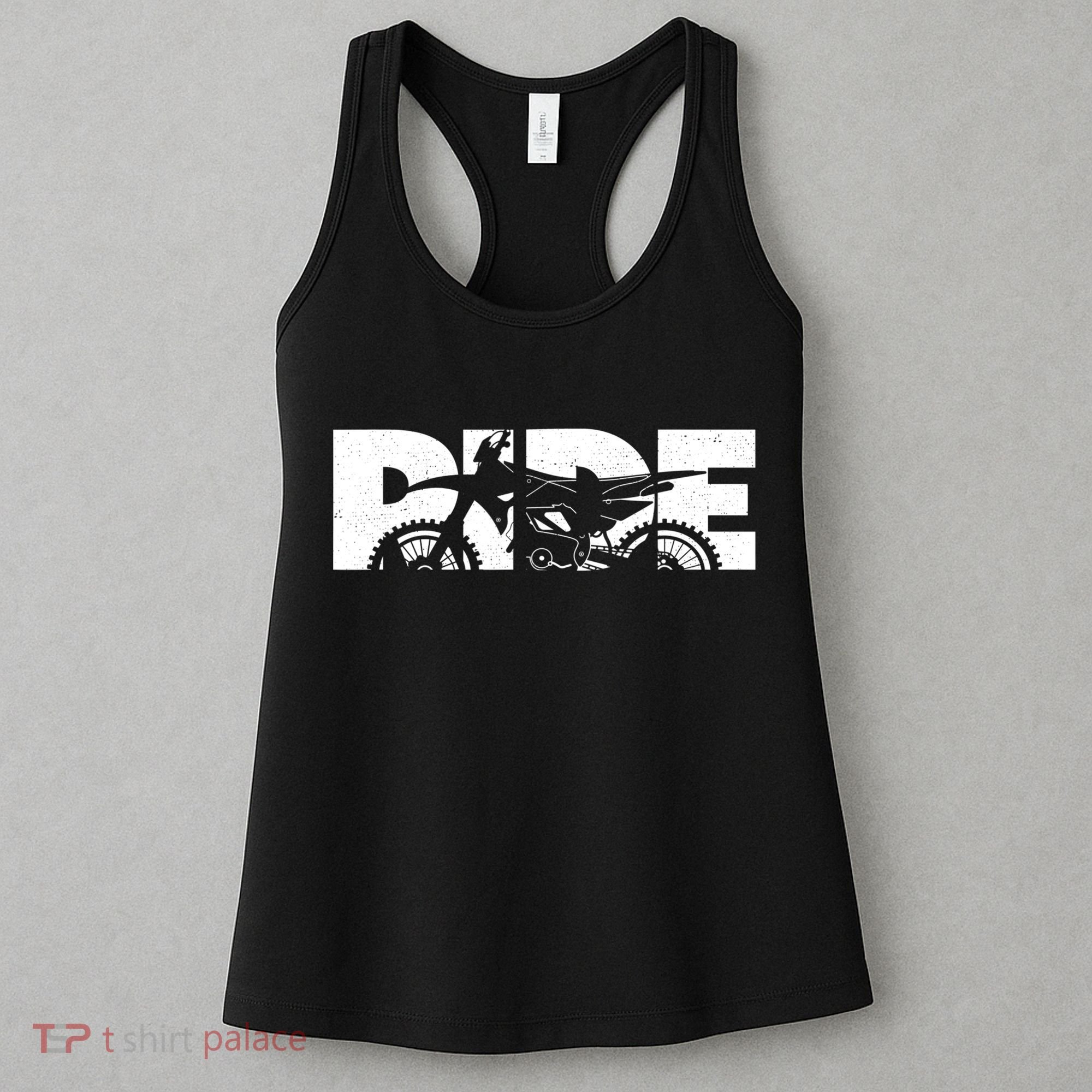 RIDE Dirt Bike Gift Motocross Motocross Dirt Bike Gift Women's Tank Top