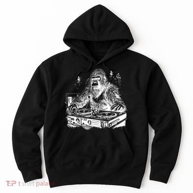 Realistic DJ Bigfoot Hoodie