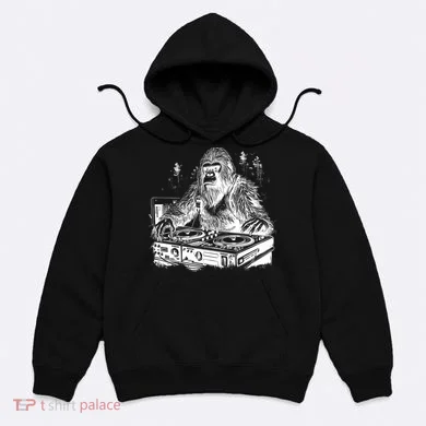 Realistic DJ Bigfoot Hoodie