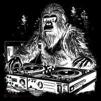 Realistic DJ Bigfoot Long Sleeve Shirt thumb 2