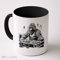Realistic DJ Bigfoot Coffee Mug thumb 0