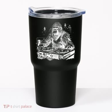 Realistic DJ Bigfoot Tumbler