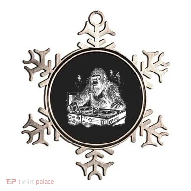 Realistic DJ Bigfoot Ornament