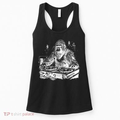 Realistic DJ Bigfoot Women's Tank Top