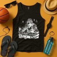 Realistic DJ Bigfoot Tank Top thumb 4