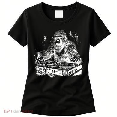 Realistic DJ Bigfoot Women's T-Shirt