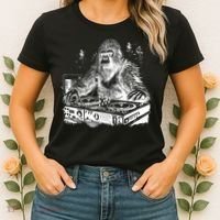 Realistic DJ Bigfoot Women's T-Shirt thumb 2