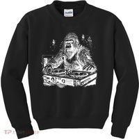 Realistic DJ Bigfoot Kids Sweatshirt thumb 0