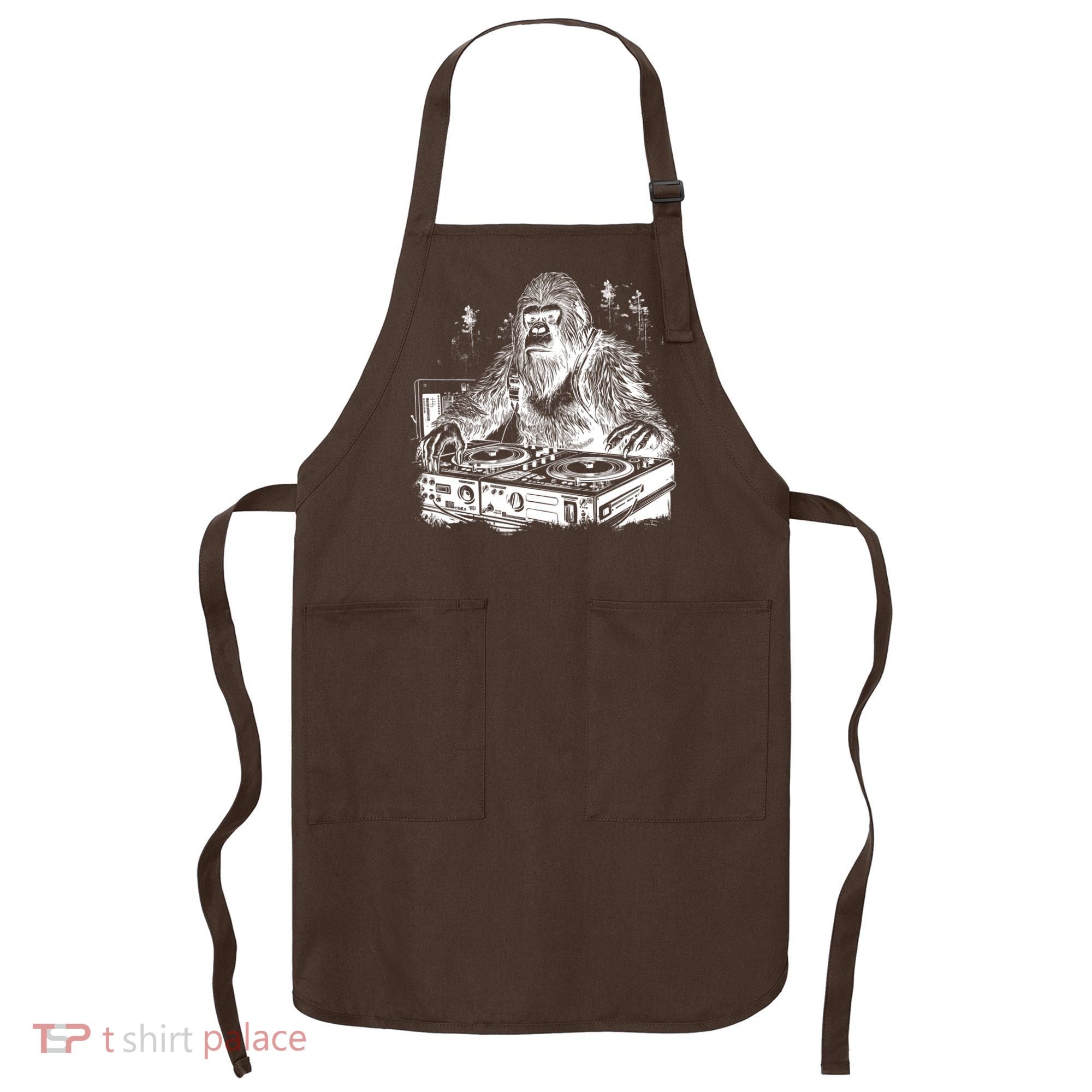 Realistic DJ Bigfoot Apron