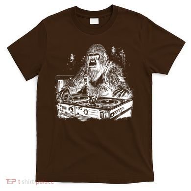 Realistic DJ Bigfoot T-Shirt