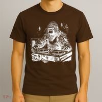 Realistic DJ Bigfoot T-Shirt thumb 3