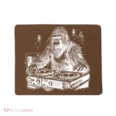 Realistic DJ Bigfoot Mousepad