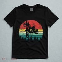 Retro Dirt Bike Motocross Motorcyclist Gift T-Shirt thumb 5