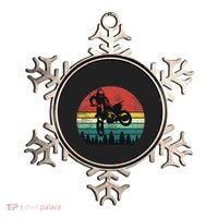 Retro Dirt Bike Motocross Motorcyclist Gift Ornament thumb 0