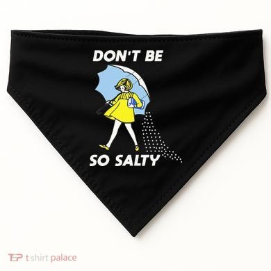Retro Dont Be So Salty USA-Made Doggie Bandana