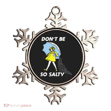 Retro Dont Be So Salty Ornament
