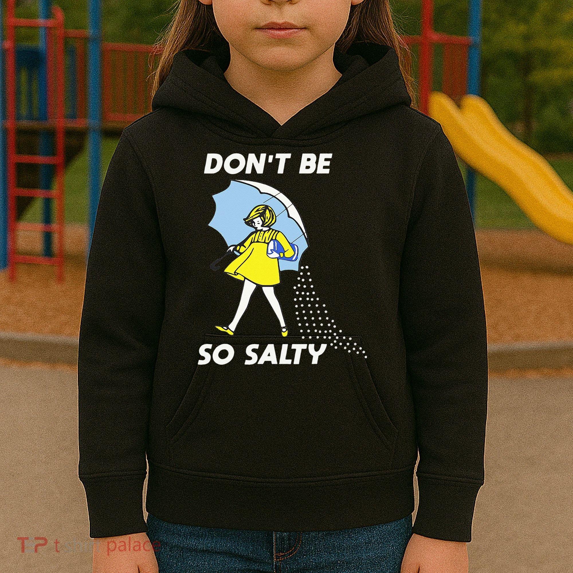 Retro Dont Be So Salty Kids Hoodie