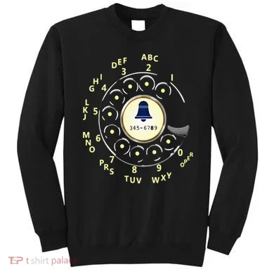 Rotary Dial Classic Phone Sweatshirt