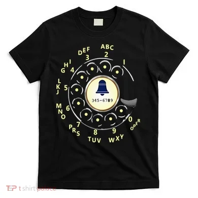 Rotary Dial Classic Phone T-Shirt