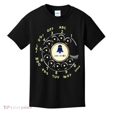 Rotary Dial Classic Phone Kids T-Shirt