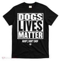 Rescue Dog Cool Gift Mom Dad Dogs Paw Veterinarian Vet Tech Gift T-Shirt thumb 0