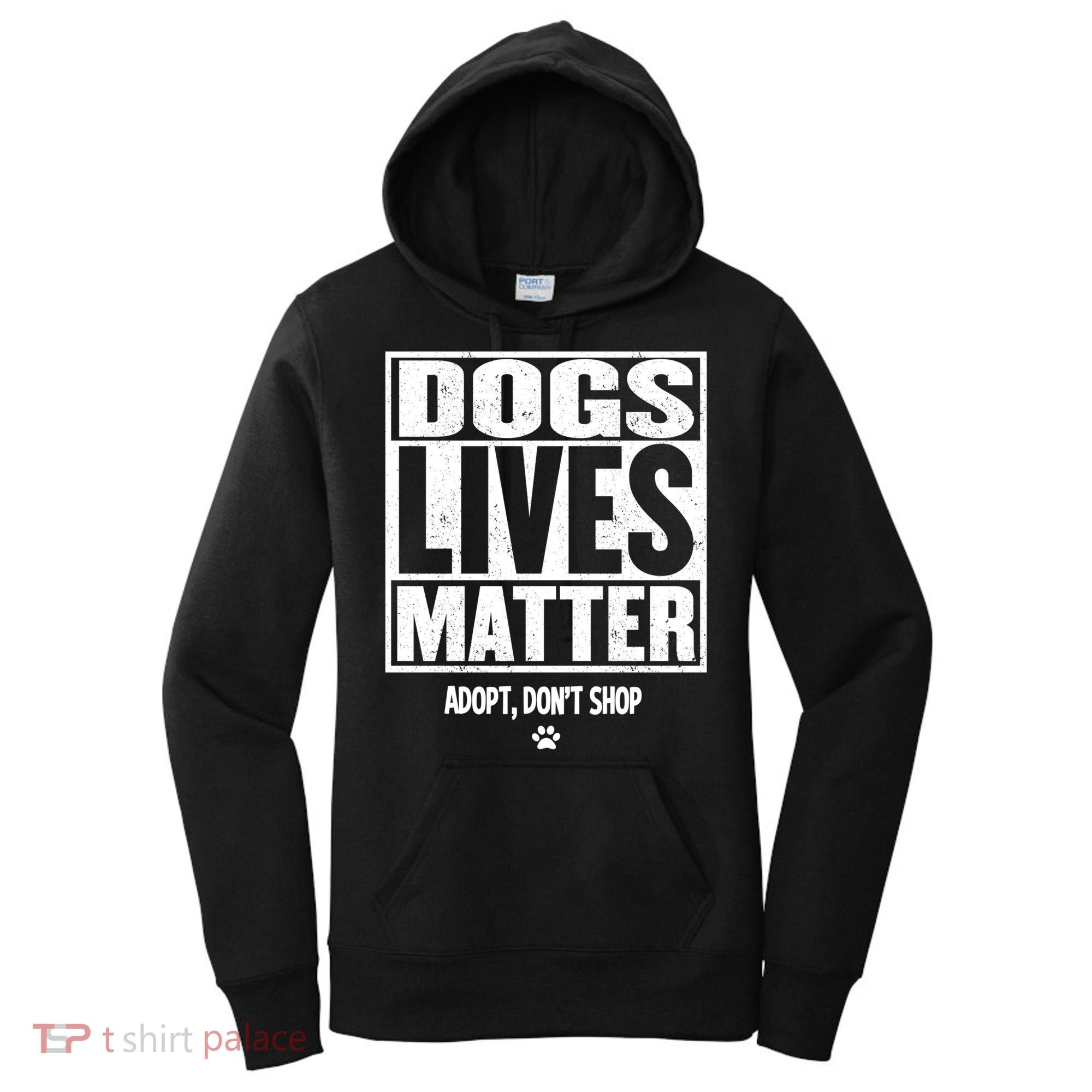 Rescue Dog Cool Gift Mom Dad Dogs Paw Veterinarian Vet Tech Gift Women's Hoodie