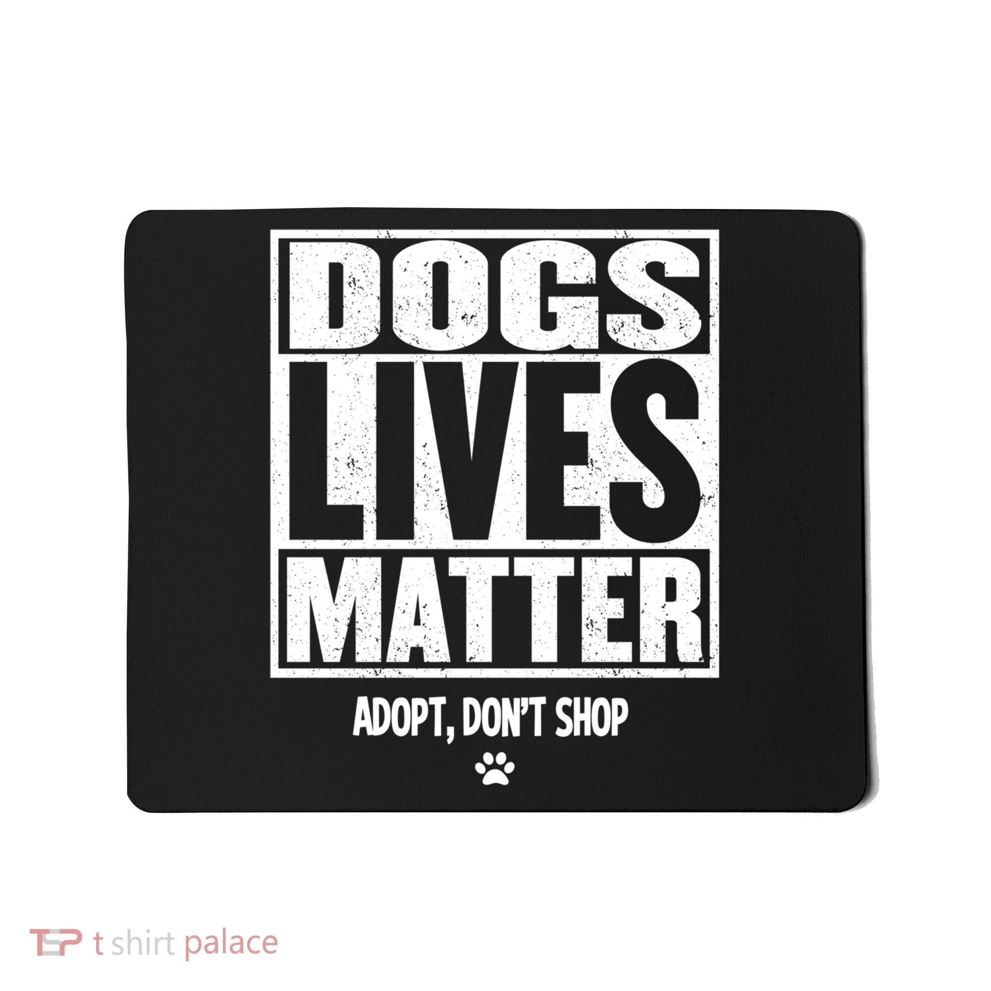 Rescue Dog Cool Gift Mom Dad Dogs Paw Veterinarian Vet Tech Gift Mousepad