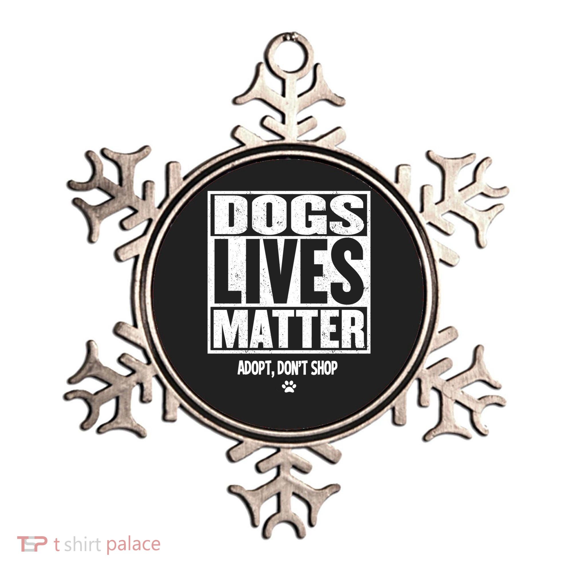 Rescue Dog Cool Gift Mom Dad Dogs Paw Veterinarian Vet Tech Gift Ornament