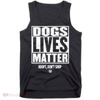 Rescue Dog Cool Gift Mom Dad Dogs Paw Veterinarian Vet Tech Gift Tank Top thumb 0