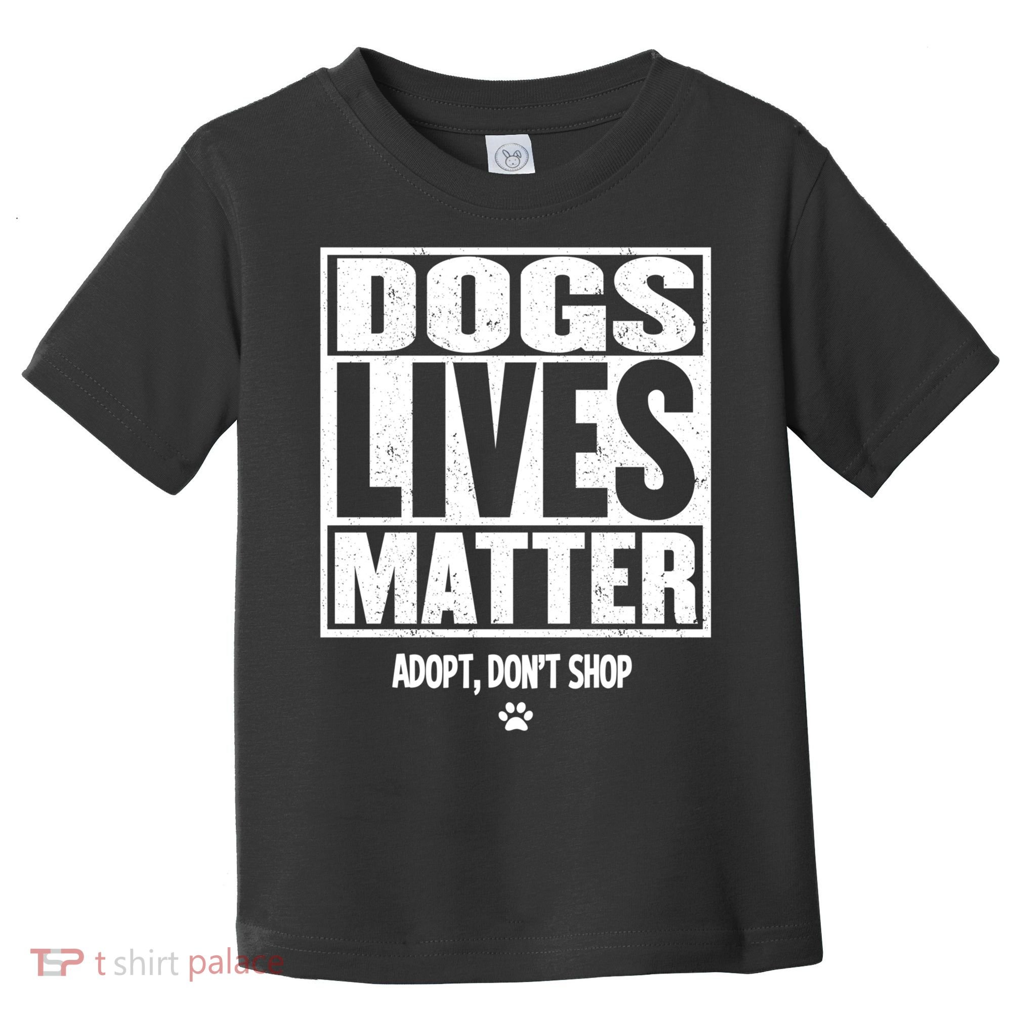 Rescue Dog Cool Gift Mom Dad Dogs Paw Veterinarian Vet Tech Gift Toddler T-Shirt