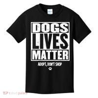 Rescue Dog Cool Gift Mom Dad Dogs Paw Veterinarian Vet Tech Gift Kids T-Shirt thumb 0