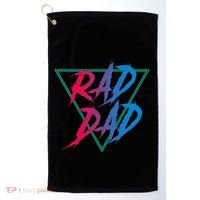 Rad Dad Cute Gift Golf Towel thumb 0