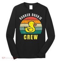 Rubber Duckie Crew Funny Rubber Duck Long Sleeve Shirt thumb 0