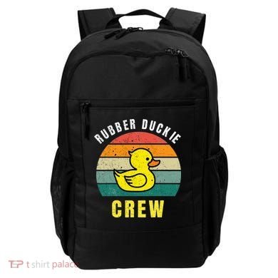Rubber Duckie Crew Funny Rubber Duck Backpack