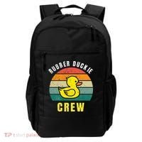 Rubber Duckie Crew Funny Rubber Duck Backpack thumb 0