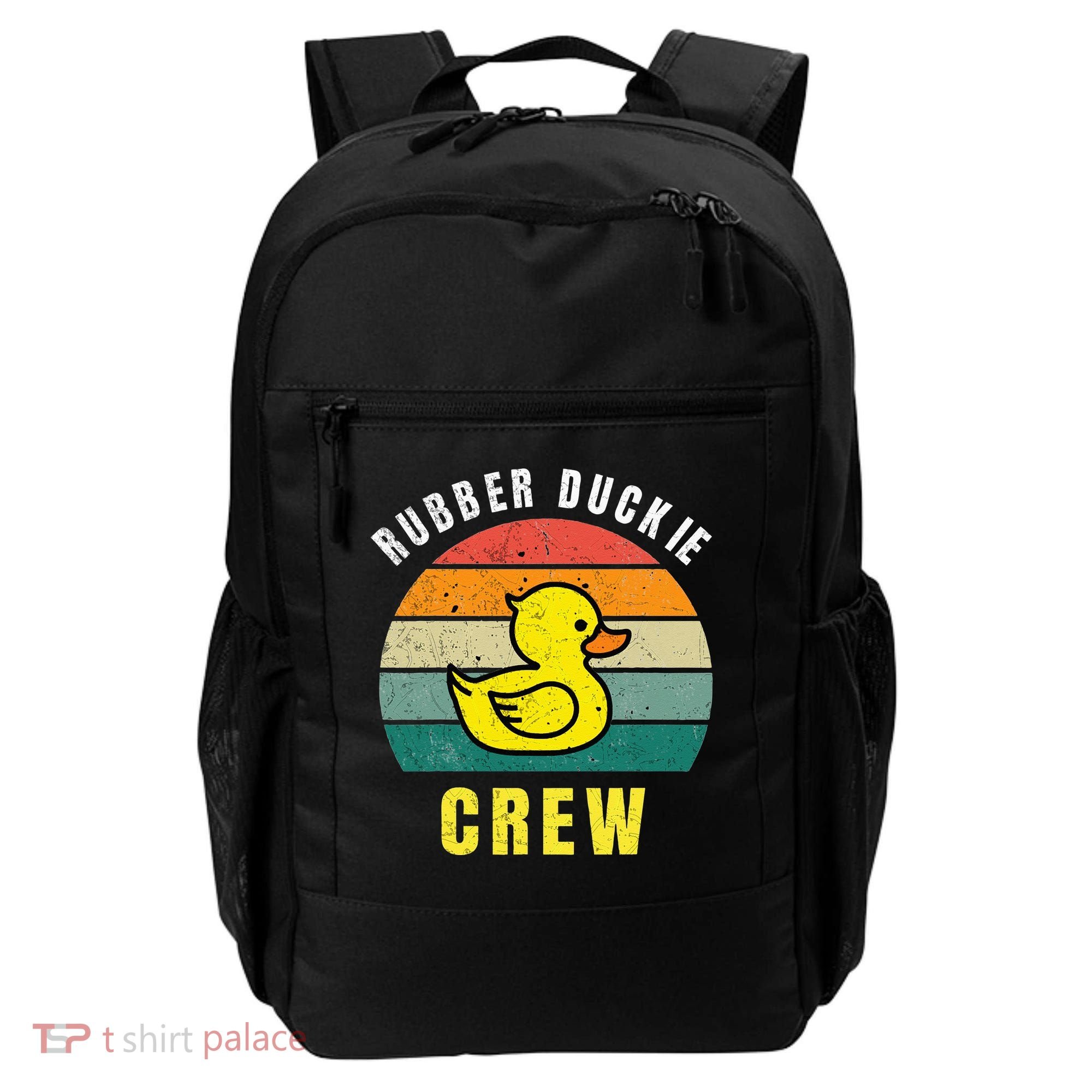 Rubber Duckie Crew Funny Rubber Duck Backpack