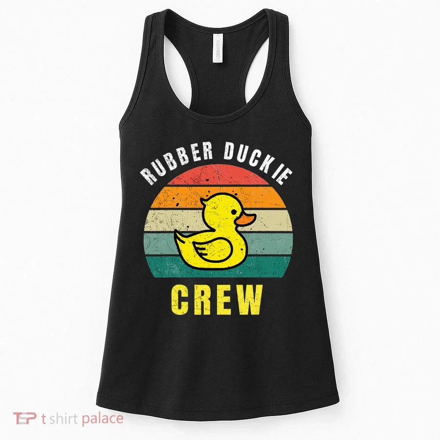 Rubber Duckie Crew Funny Rubber Duck Women's Tank Top