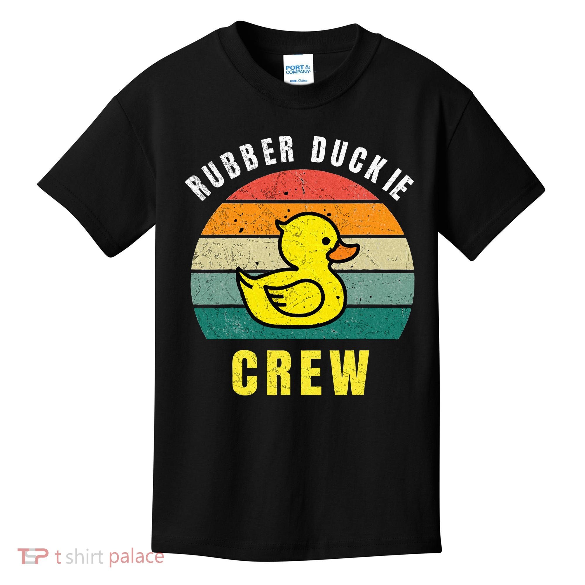 Rubber Duckie Crew Funny Rubber Duck Kids T-Shirt