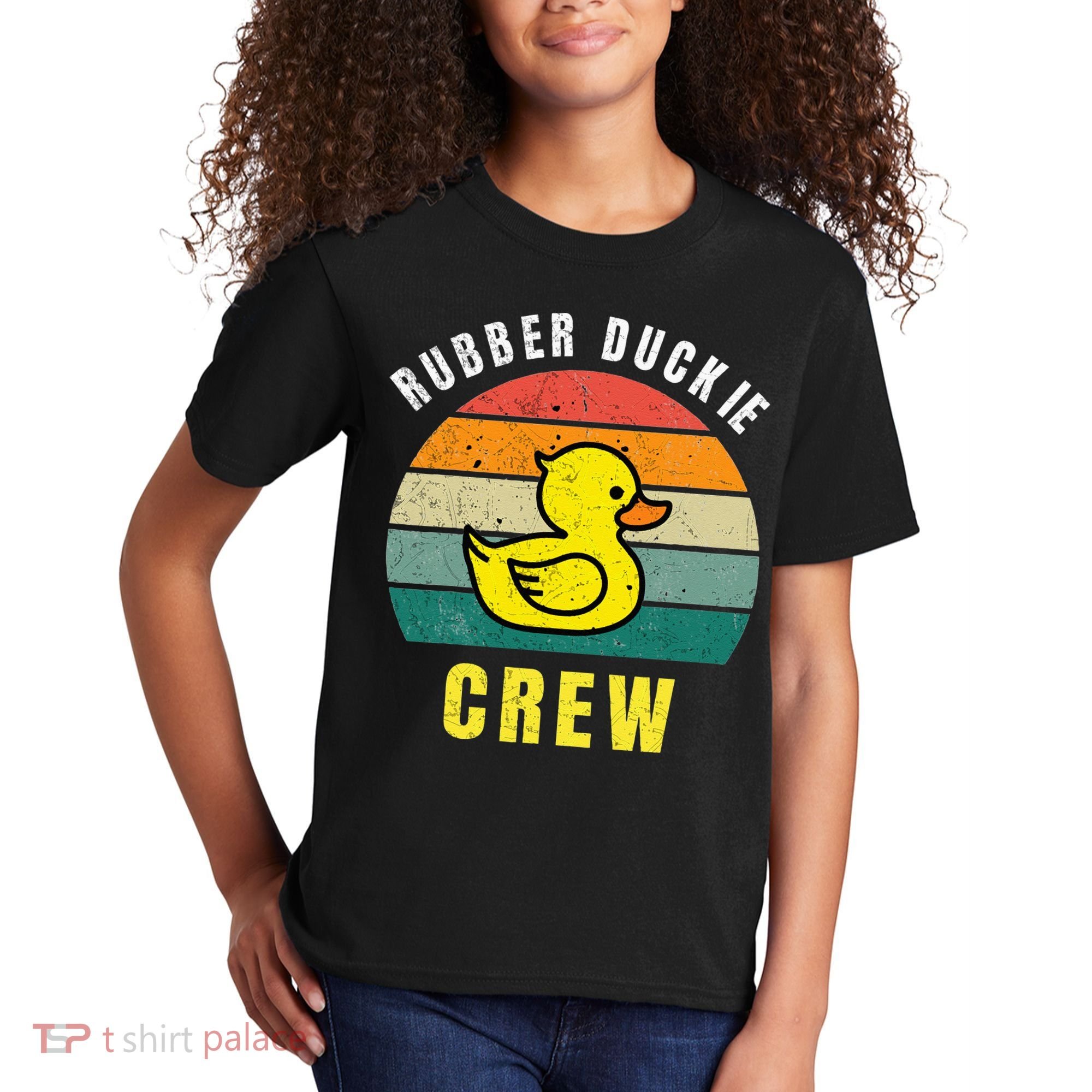 Rubber Duckie Crew Funny Rubber Duck Kids T-Shirt