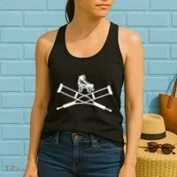 Roller Derby Crutches Roller Skating Funny Accident Women's Tank Top thumb 2