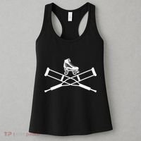 Roller Derby Crutches Roller Skating Funny Accident Women's Tank Top thumb 3