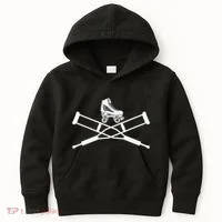 Roller Derby Crutches Roller Skating Funny Accident Kids Hoodie thumb 0