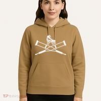 Roller Derby Crutches Roller Skating Funny Accident Hoodie thumb 5