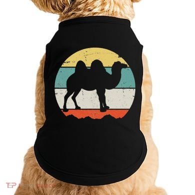 Retro Desert Camel Graphic Vintage Adventure Doggie Tank