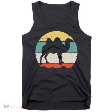 Retro Desert Camel Graphic Vintage Adventure Tank Top