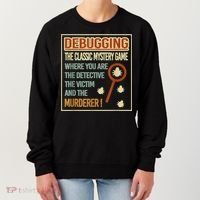 Retro Debugging Computer Science Programmers Coding Women's Sweatshirt thumb 0