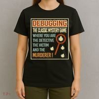 Retro Debugging Computer Science Programmers Coding T-Shirt thumb 4