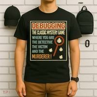 Retro Debugging Computer Science Programmers Coding T-Shirt thumb 6