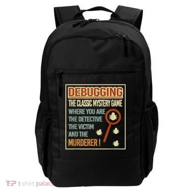 Retro Debugging Computer Science Programmers Coding Backpack