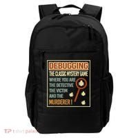 Retro Debugging Computer Science Programmers Coding Backpack thumb 0